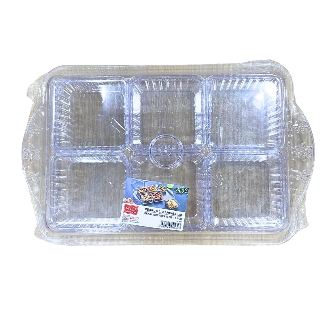VOCE VC-532 PEARL 6 LI KAHVALTILIK*12