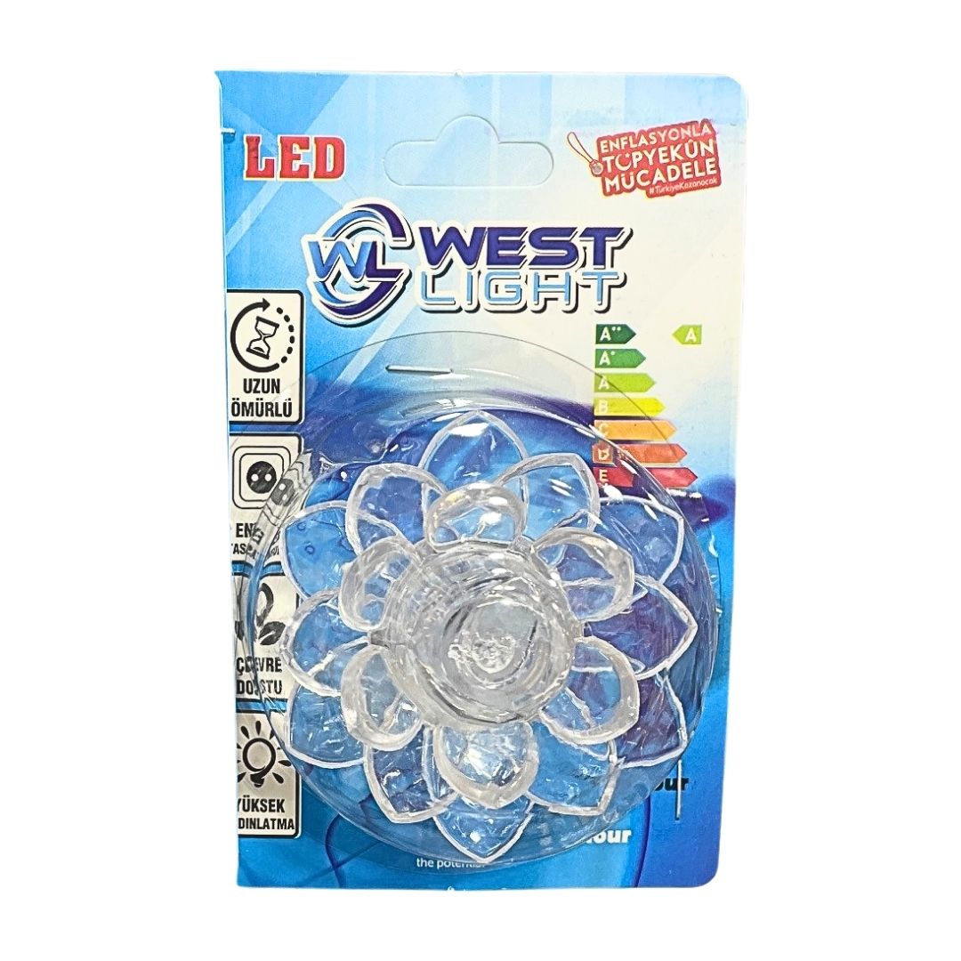 WEST VAKUMLU LEDLİ GECE LAMBASI*240