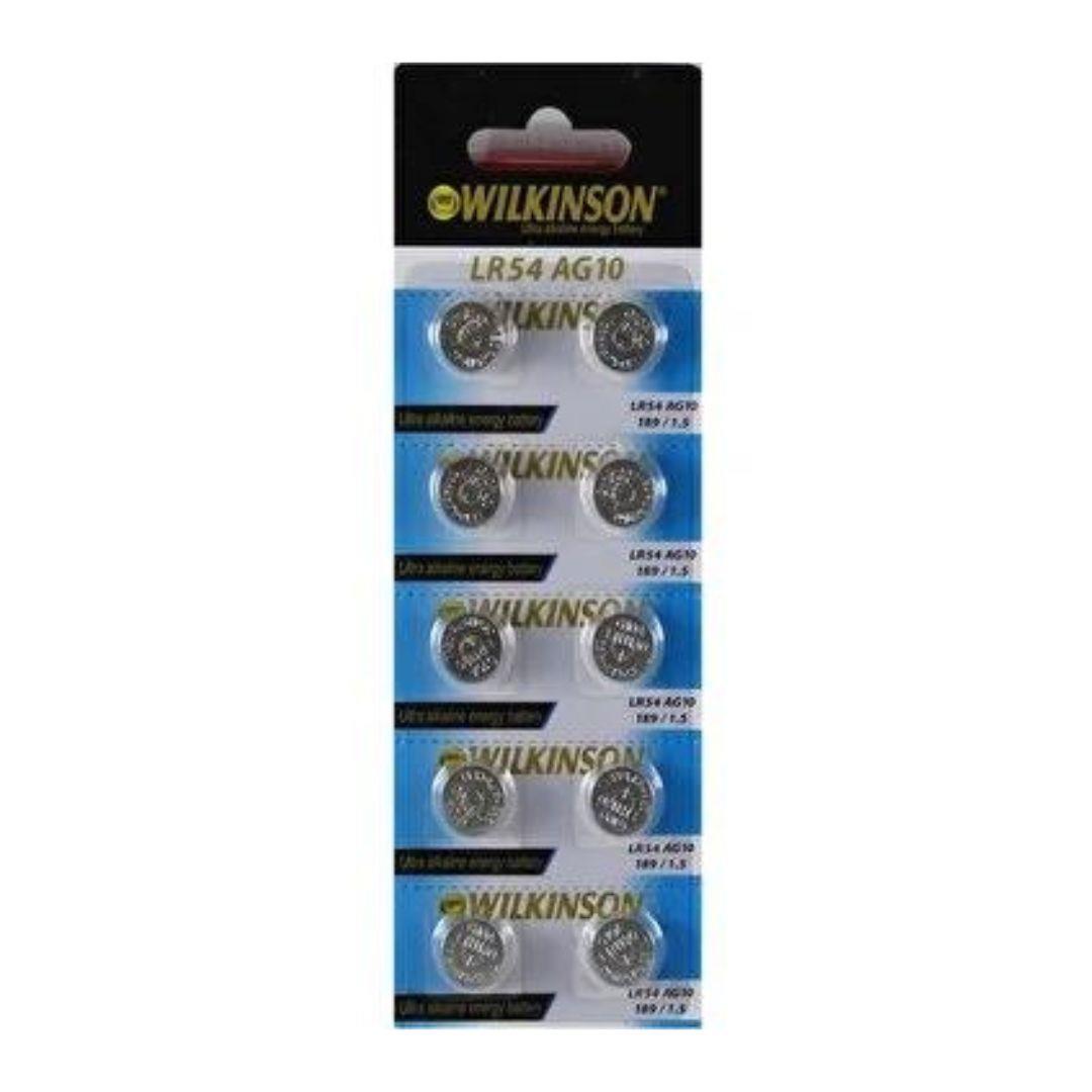 WILKINSON AG 10 10 LU PİL (W-AG10-LR54) *20 WILKINSON AG 10 10 LU PİL (W-AG10-LR54) *20
