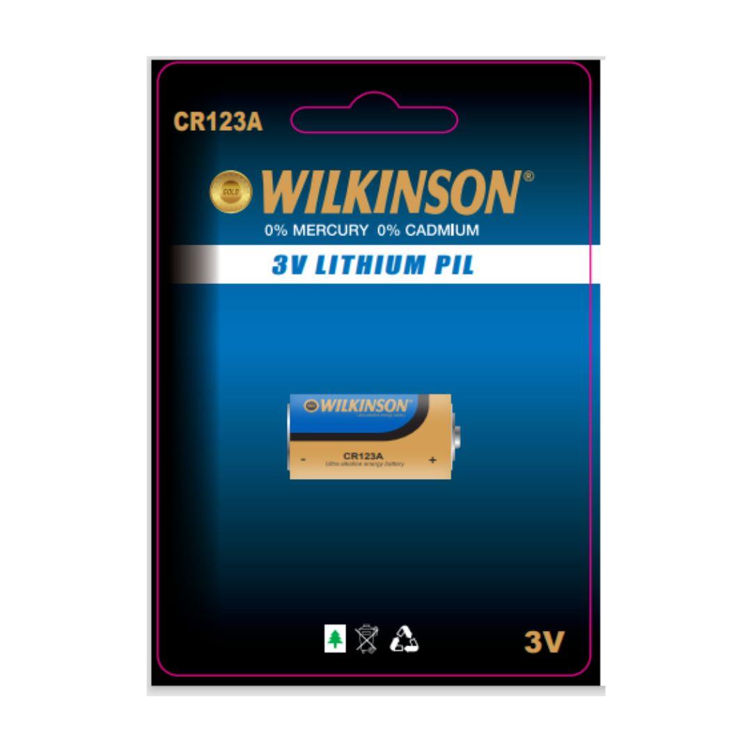 WILKINSON CR123 3U ŞARJ EDİLEBİLİR 10 LU*