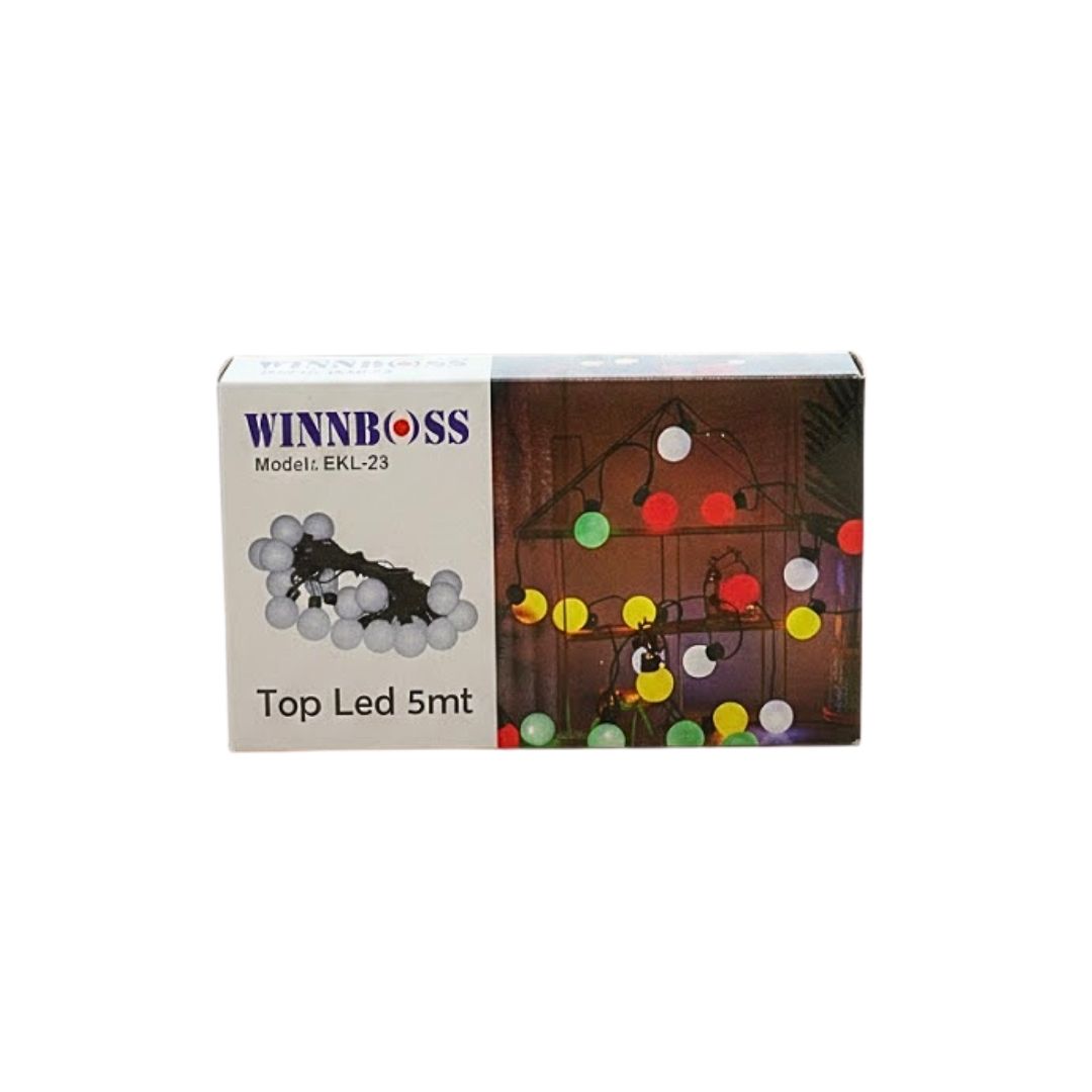WINNBOSS DEKOR LED TOP 5 METRE RENKLİ*200 WINNBOSS DEKOR LED TOP 5 METRE RENKLİ*200