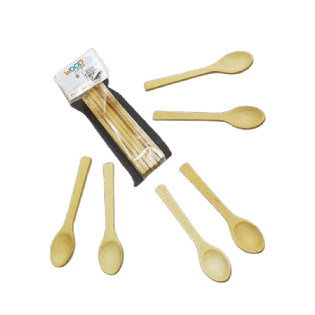 WOOD 54774 6 LI ORTA KAŞIK*250