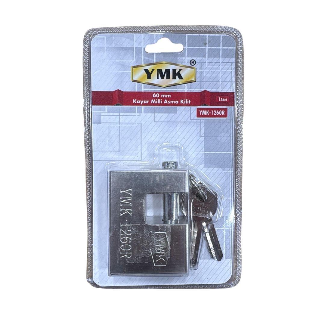 YUMA 60 MM KAYAR MİLLİ ASMA KİLİT* YUMA 60 MM KAYAR MİLLİ ASMA KİLİT*