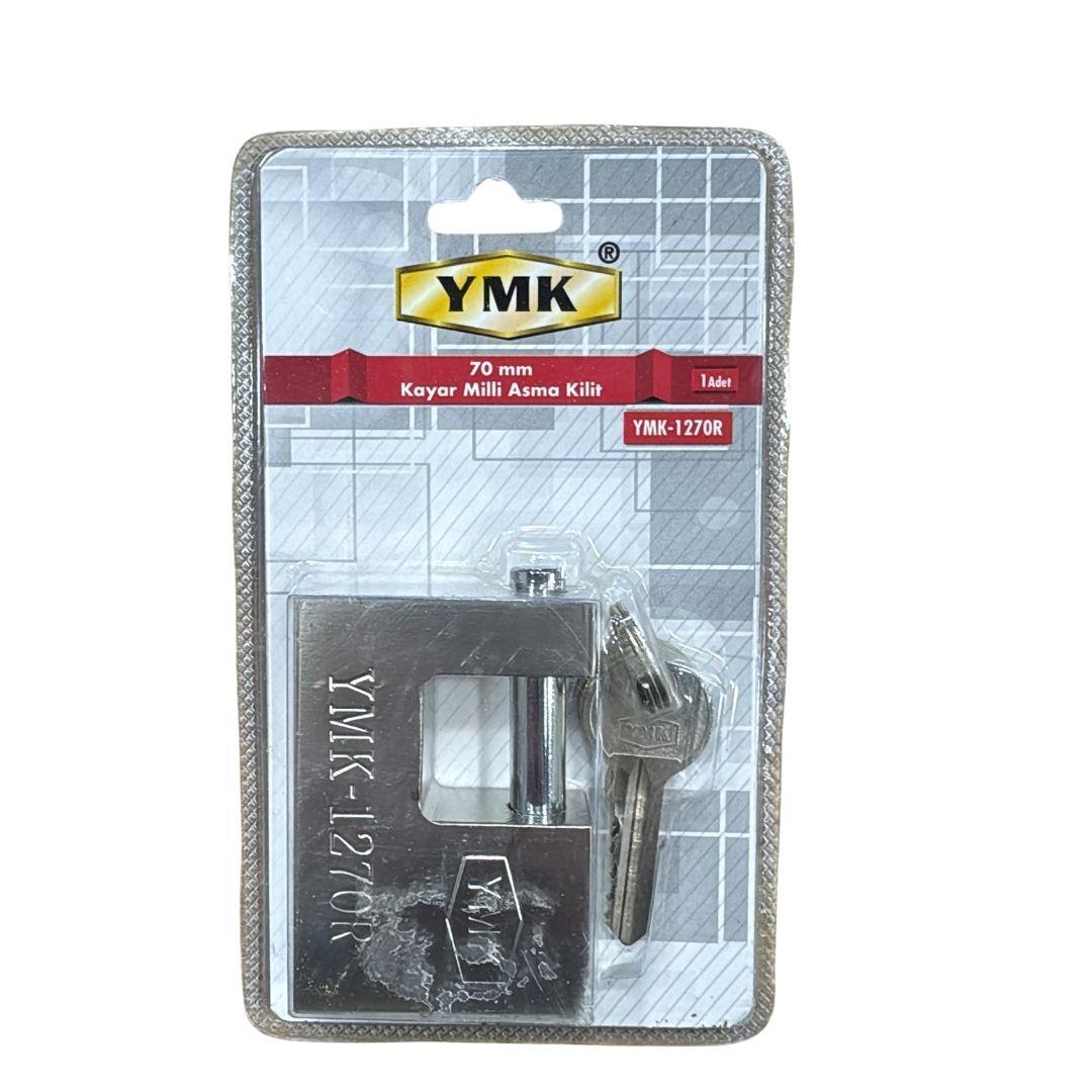 YUMA 70 MM KAYAR MİLLİ ASMA KİLİT(12*4)*48