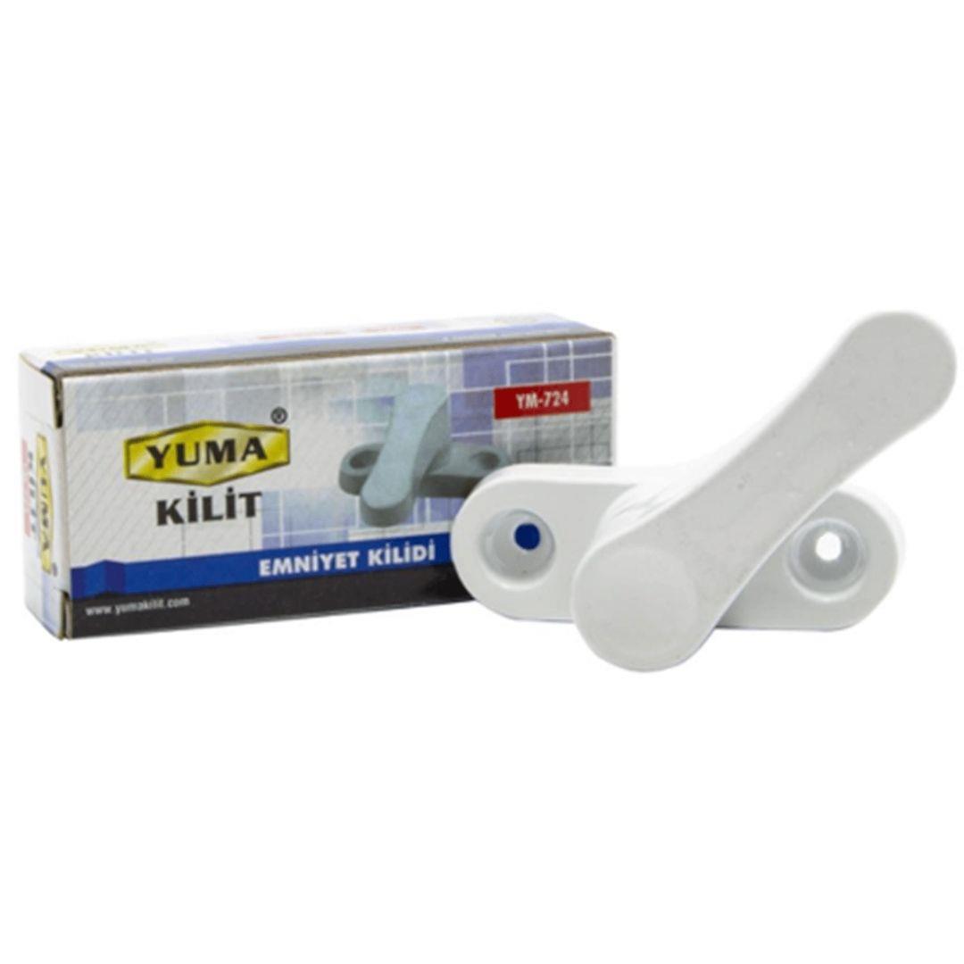 YUMA KİLİT YM-724 PVC METAL EMNİYET KİLİDİ 30 LU*